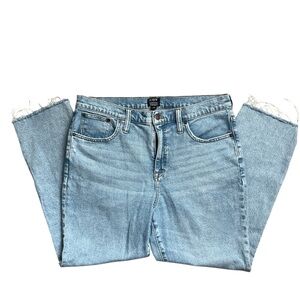 J. Crew⚡️Blue Straight Leg Jeans Classic Style size 32